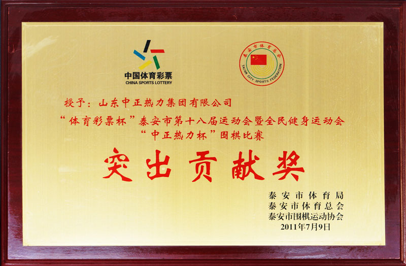 市全民建設(shè)運(yùn)動會突出貢獻(xiàn)獎(jiǎng)